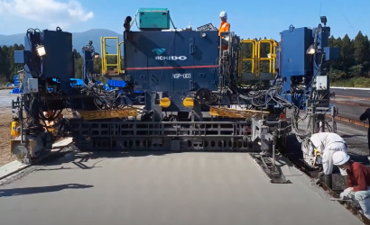 Legnagyobb kültéri ipari padló Japánban - BarChip erősítéssel